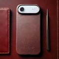 KindCase iPhone Air (Brown Classic) Natural Leather Case
