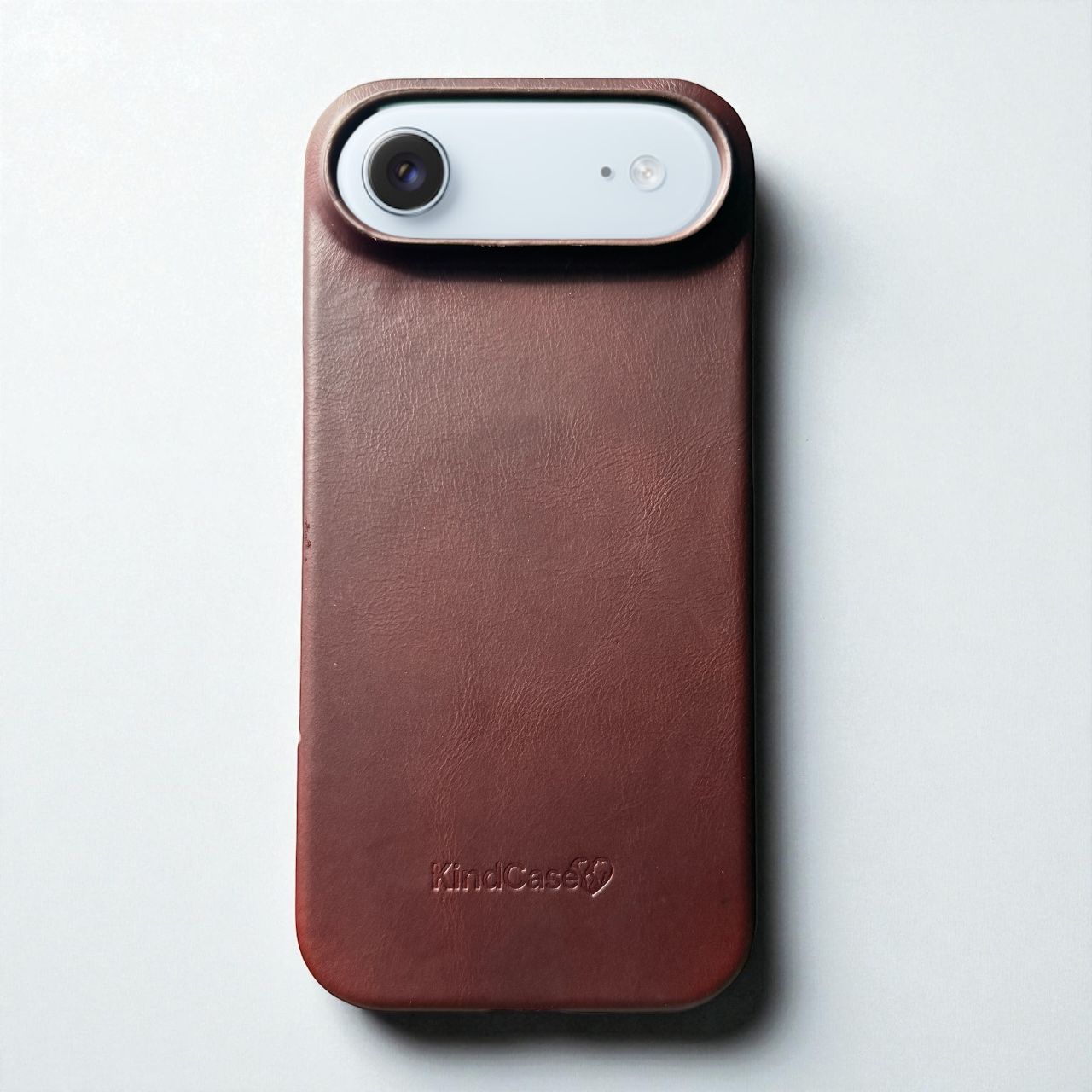 KindCase iPhone Air (Brown Classic) Natural Leather Case